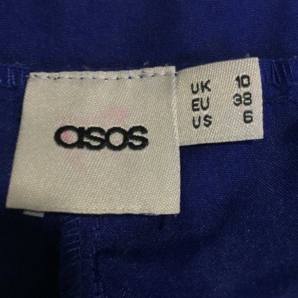 OSOS Size 6 Ladies Blue Pleated Skirt - Picture 3 of 10